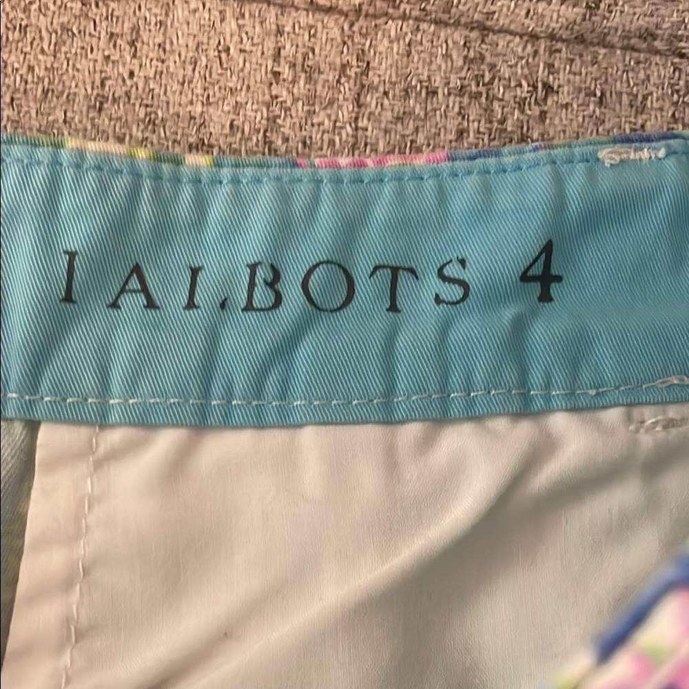 Talbots Multicolor Patterned Women's Shorts - Picture 2 of 3